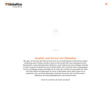 Tablet Screenshot of globalgas.de
